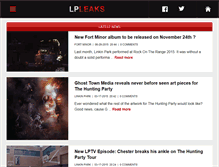 Tablet Screenshot of lpleaks.com